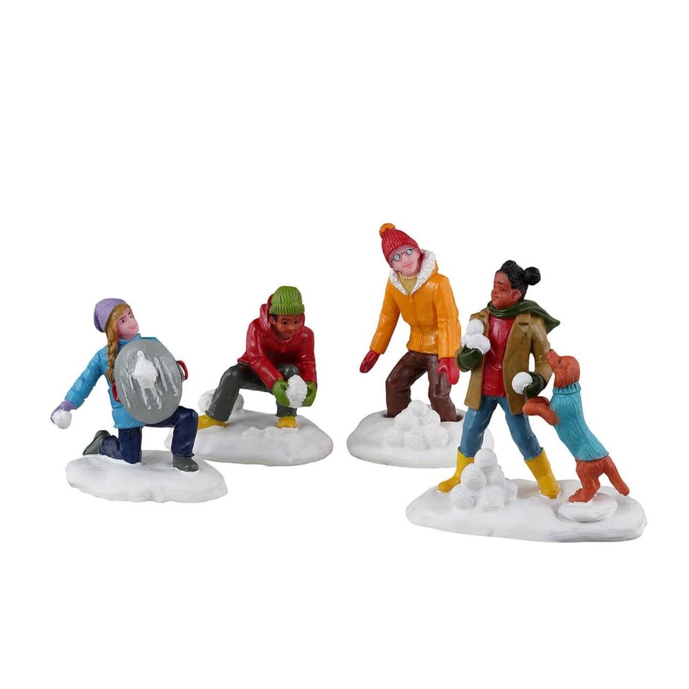 Lemax Vail Village Snowball Battles (#32210)